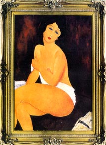 Modigliani - La bella romana, cm 50x70
