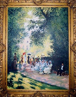 Monet - Parigini al Parc Monceau, cm 60x80
