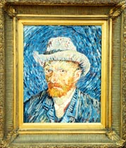 Van Gogh - Autoritratto,cm 40x50
