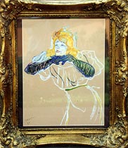 Lautrec-Yvette Guilbert