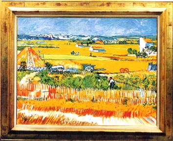 Van Gogh - La piana di La Crau, cm 70x90